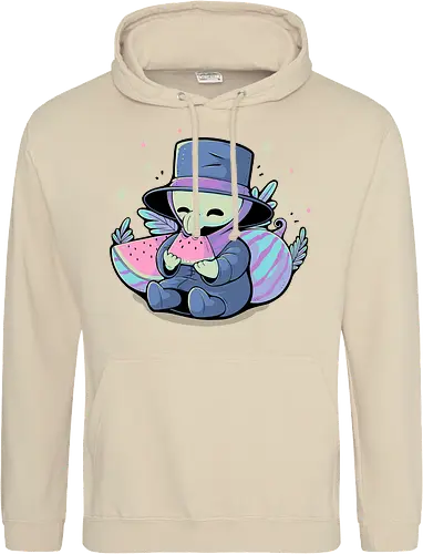 Cute Plague Doctor with Watermelon