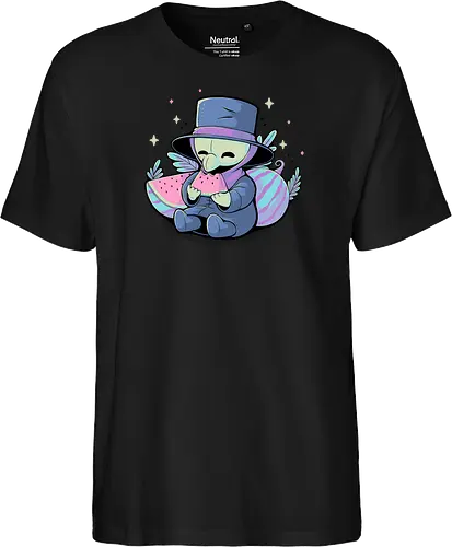 Cute Plague Doctor with Watermelon