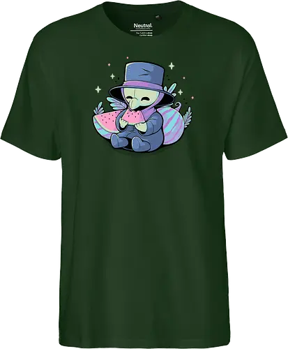 Cute Plague Doctor with Watermelon