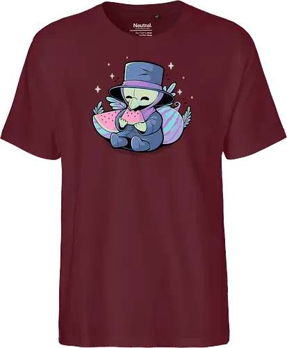 Cute Plague Doctor with Watermelon