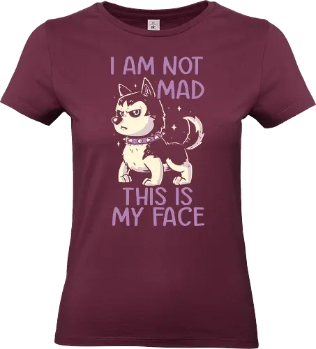 I Am Not Mad This Is My Face