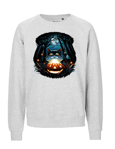 Halloween Mystery - halloween, cat, katze, mystery, jack-o-lantern - Fairtrade Sweatshirt