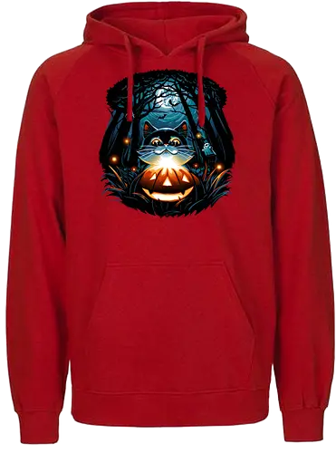 Halloween Mystery - halloween, cat, katze, mystery, jack-o-lantern - Fairtrade Hoodie