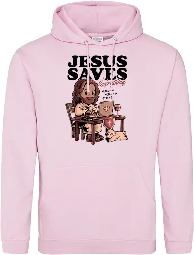 Jesus Saves Everything - dark