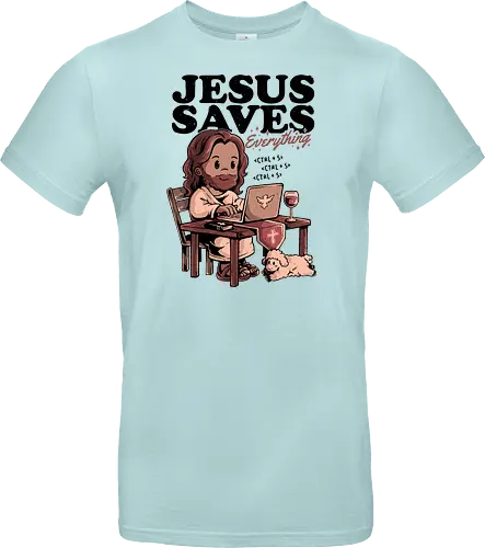 Jesus Saves Everything - dark