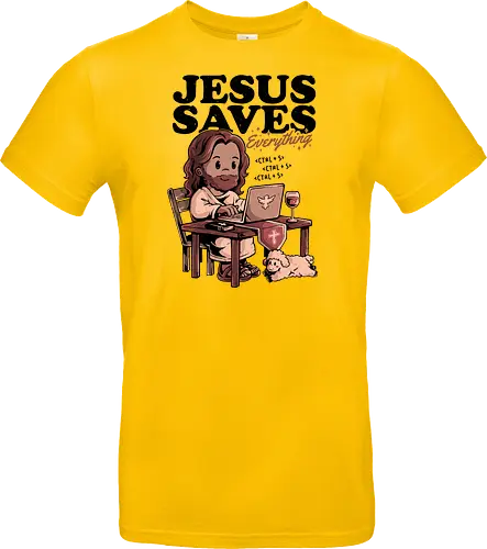 Jesus Saves Everything - dark