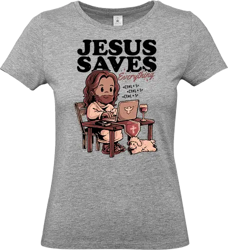 Jesus Saves Everything - dark