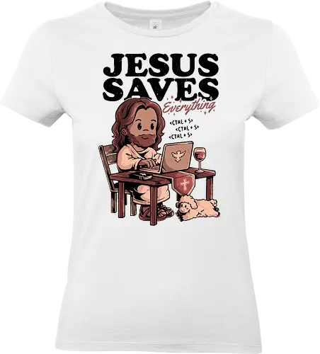 Jesus Saves Everything - dark