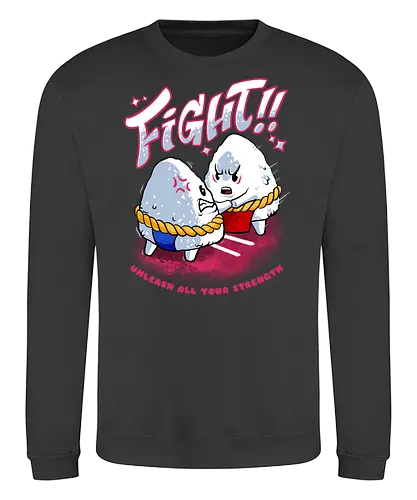 Onigiri Pride - onigiri, sushi, reis, rice, sumo, match - Sweatshirt