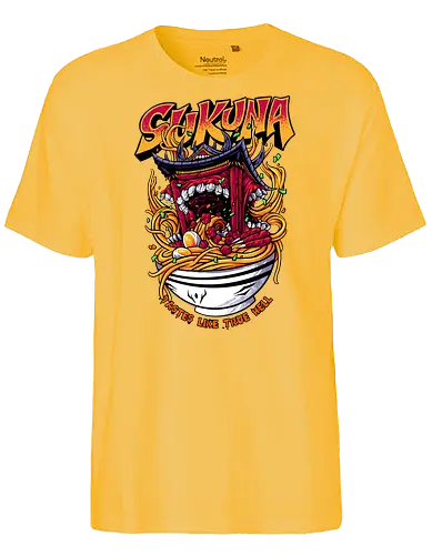 Sukuna Ramen - jujutsu, ramen, demon, oni - Fairtrade T-Shirt