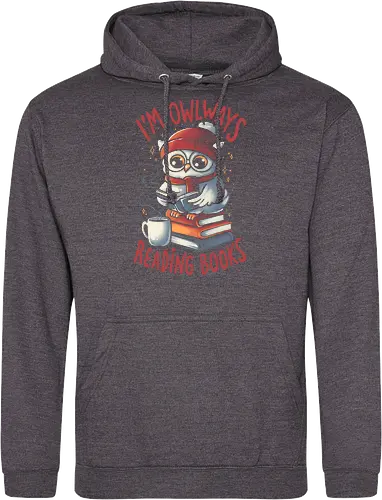 Owlways Reading Books - dark