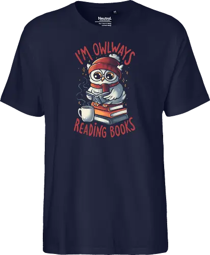 Owlways Reading Books - dark