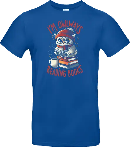 Owlways Reading Books - dark