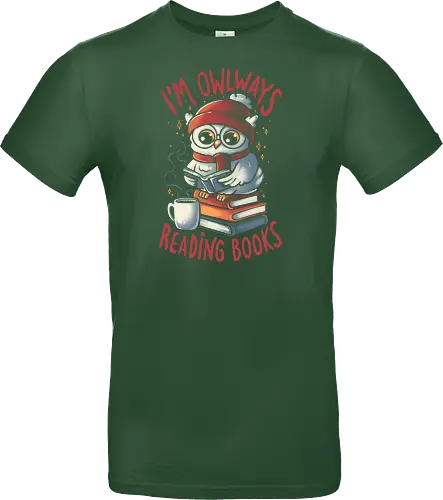 Owlways Reading Books - dark