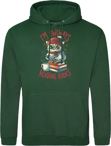 Owlways Reading Books - dark