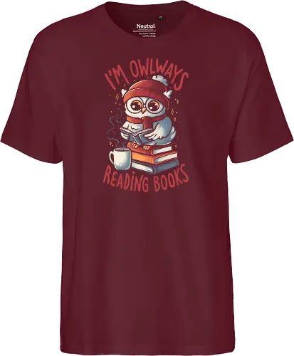 Owlways Reading Books - dark