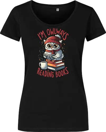 Owlways Reading Books - dark