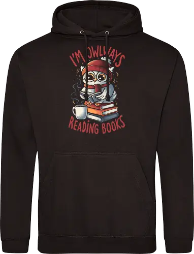 Owlways Reading Books - dark