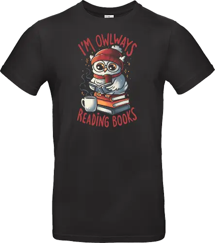 Owlways Reading Books - dark