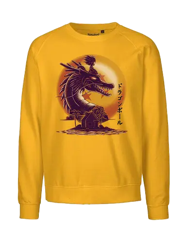 Dragon Ride - dragon, ball, anime, manga - Fairtrade Sweatshirt