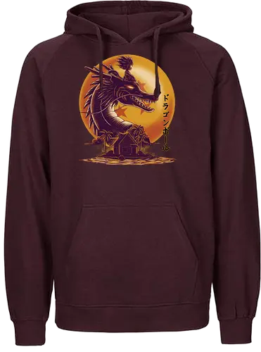 Dragon Ride - dragon, ball, anime, manga - Fairtrade Hoodie