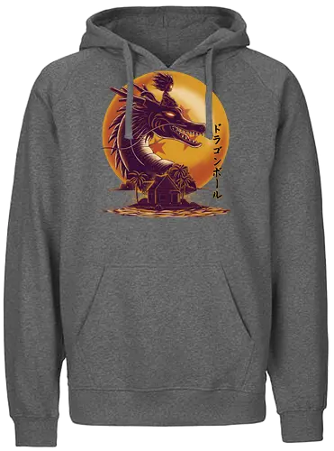 Dragon Ride - dragon, ball, anime, manga - Fairtrade Hoodie