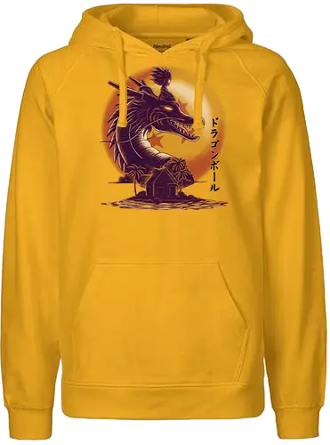 Dragon Ride - dragon, ball, anime, manga - Fairtrade Hoodie