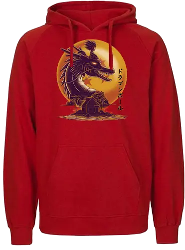 Dragon Ride - dragon, ball, anime, manga - Fairtrade Hoodie