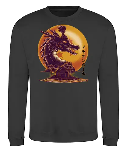 Dragon Ride - dragon, ball, anime, manga - Sweatshirt