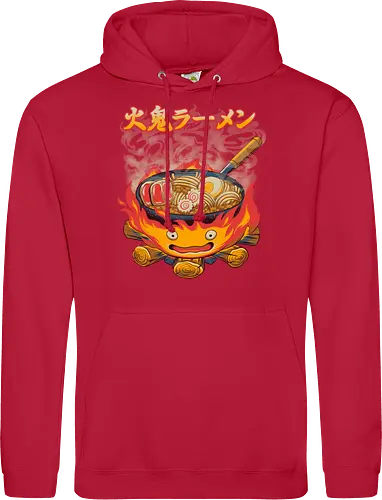 Fire Demon Ramen - fire, ramen, anime - Standard Hoodie
