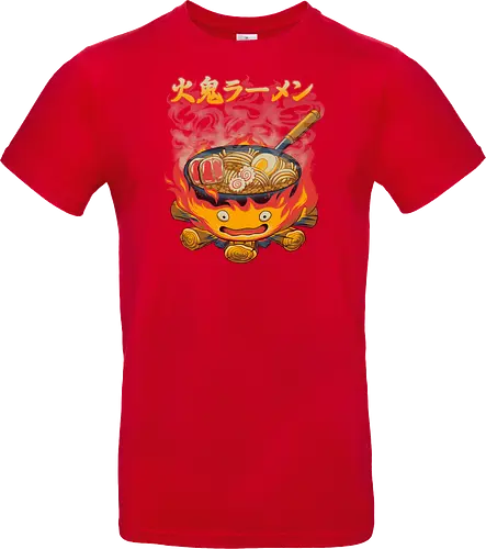 Fire Demon Ramen - fire, ramen, anime - Standard T-Shirt