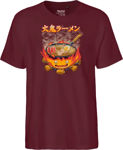 Fire Demon Ramen - fire, ramen, anime - Fairtrade T-Shirt