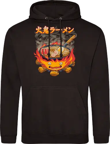 Fire Demon Ramen - fire, ramen, anime - Standard Hoodie