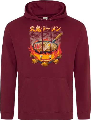 Fire Demon Ramen - fire, ramen, anime - Standard Hoodie