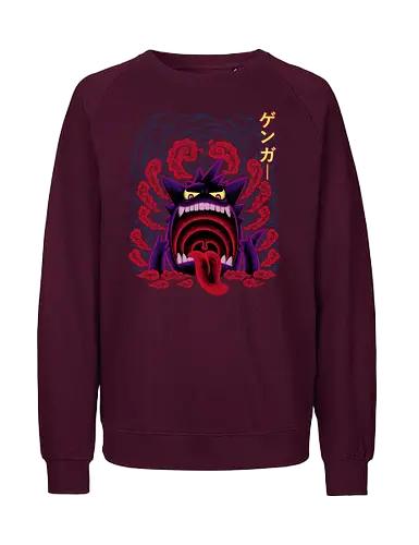 Giant Poison Ghost - monster, pocket, ghost - Fairtrade Sweatshirt