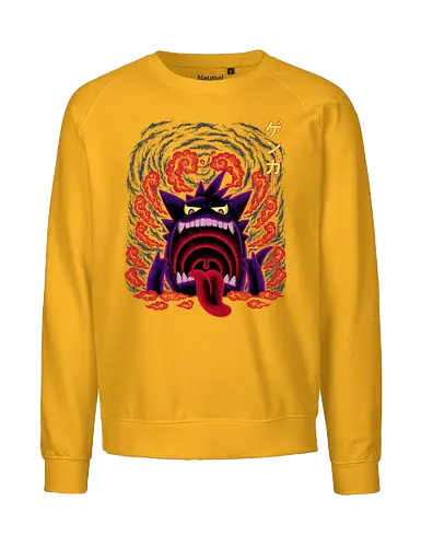 Giant Poison Ghost - monster, pocket, ghost - Fairtrade Sweatshirt