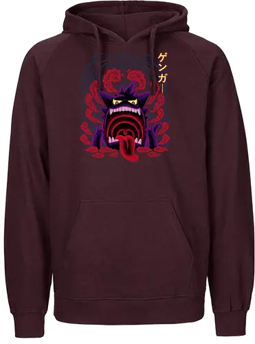 Giant Poison Ghost - monster, pocket, ghost - Fairtrade Hoodie