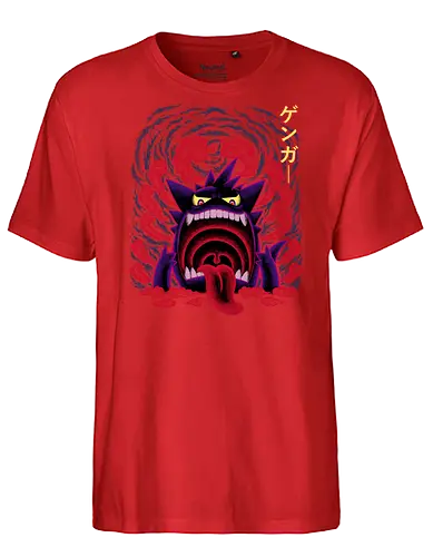 Giant Poison Ghost - monster, pocket, ghost - Fairtrade T-Shirt