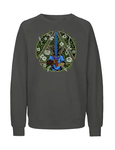 Warrior in the Forest - Breath, hero of time, wild, kingdom, gaming - Fairtrade Sweatshirt