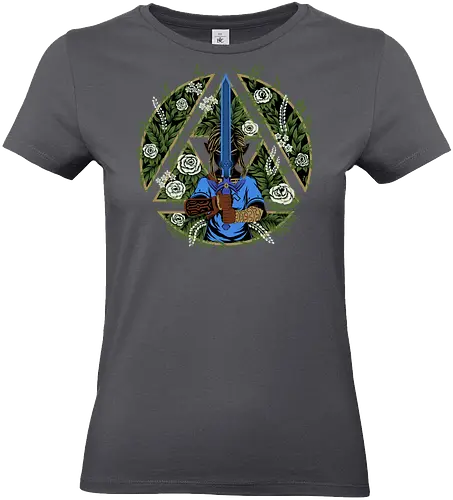 Warrior in the Forest - Breath, hero of time, wild, kingdom, gaming - Standard T-Shirt (Frauen)