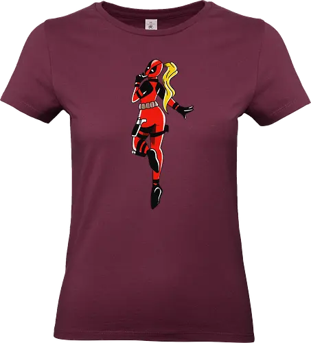Antilady - Antihero, super hero, comics, woman, humor, funny, geek, nerd, lady - Standard T-Shirt (Frauen)
