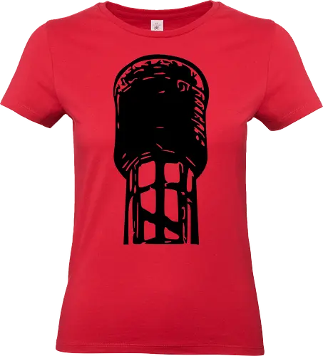MDB Waassertuerm Logo Front - #minettsdappbrauerei, #midabrau, #lokalebéier, #craftbeerlover - Standard T-Shirt (Frauen)
