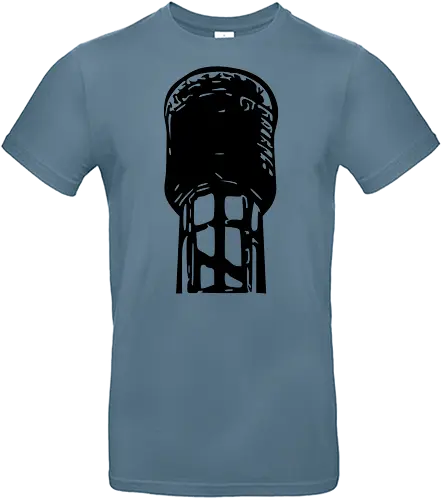 MDB Waassertuerm Logo Front - #minettsdappbrauerei, #midabrau, #lokalebéier, #craftbeerlover - Standard T-Shirt