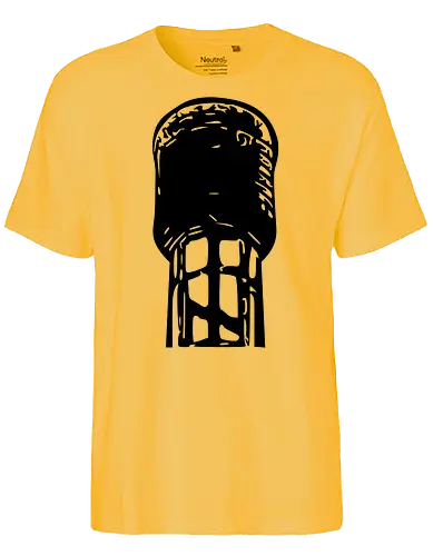 MDB Waassertuerm Logo Front - #minettsdappbrauerei, #midabrau, #lokalebéier, #craftbeerlover - Fairtrade T-Shirt
