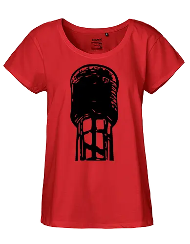 MDB Waassertuerm Logo Front - #minettsdappbrauerei, #midabrau, #lokalebéier, #craftbeerlover - Fairtrade Girl Shirt