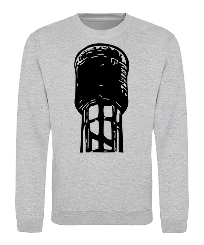 MDB Waassertuerm Logo Front - #minettsdappbrauerei, #midabrau, #lokalebéier, #craftbeerlover - Sweatshirt