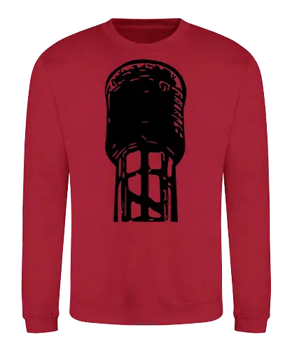 MDB Waassertuerm Logo Front - #minettsdappbrauerei, #midabrau, #lokalebéier, #craftbeerlover - Sweatshirt