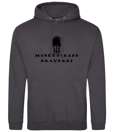 MDB Logo Quadratesch Front  - #minettsdappbrauerei, #midabrau, #lokalebéier, #craftbeerlover - Standard Hoodie
