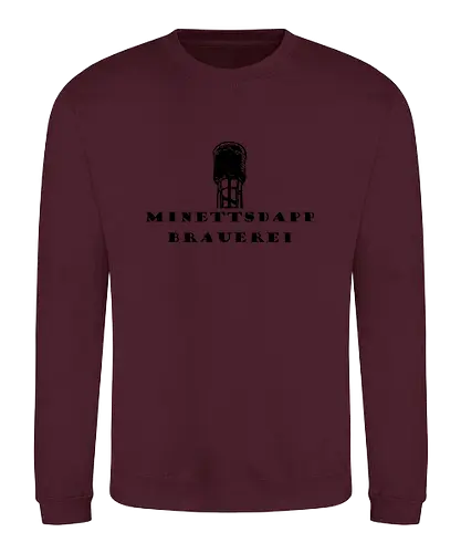 MDB Logo Quadratesch Front  - #minettsdappbrauerei, #midabrau, #lokalebéier, #craftbeerlover - Sweatshirt