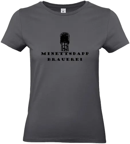 MDB Logo Quadratesch Front  - #minettsdappbrauerei, #midabrau, #lokalebéier, #craftbeerlover - Standard T-Shirt (Frauen)